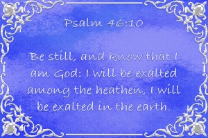 Psalm 46 10 1BL